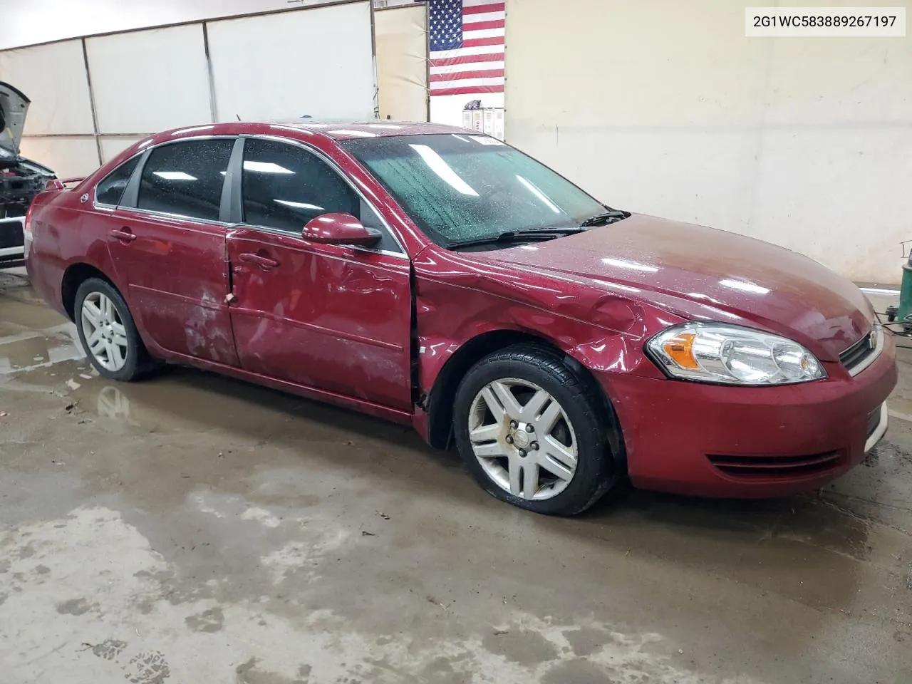 2008 Chevrolet Impala Lt VIN: 2G1WC583889267197 Lot: 70768834