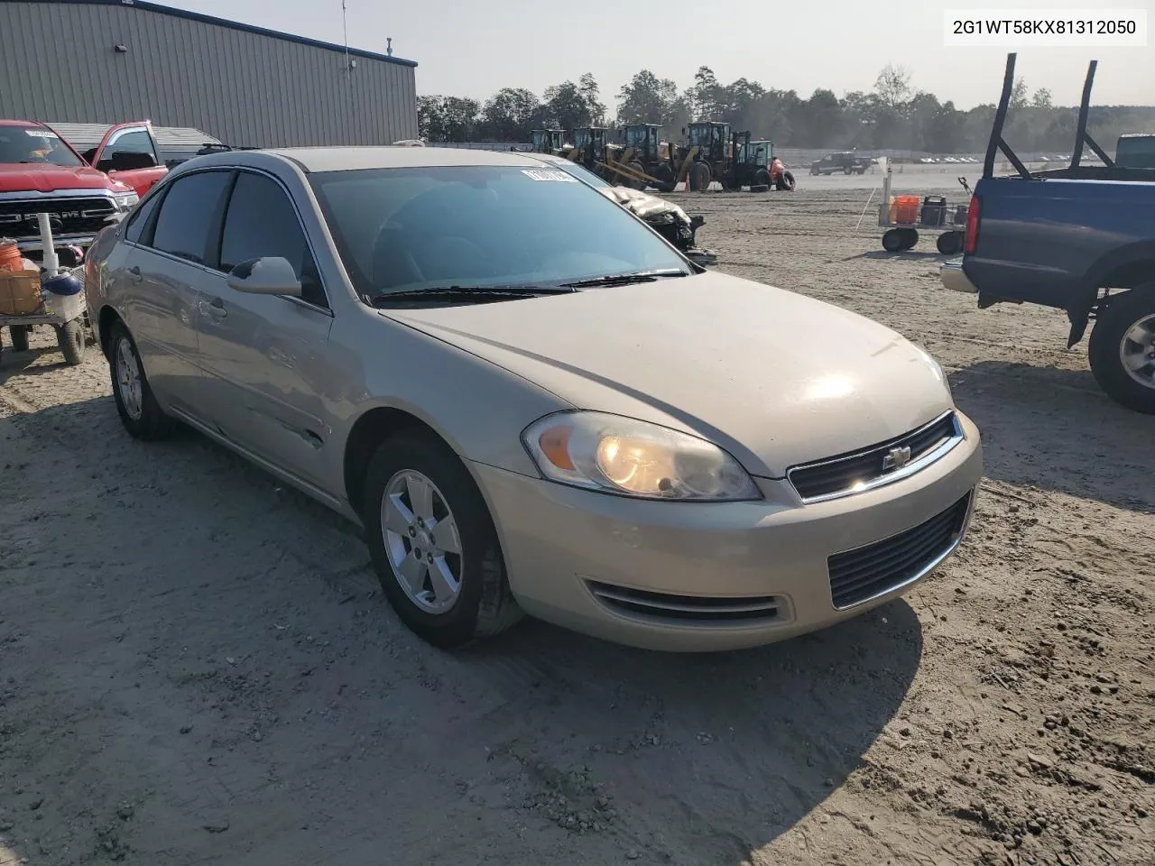 2G1WT58KX81312050 2008 Chevrolet Impala Lt