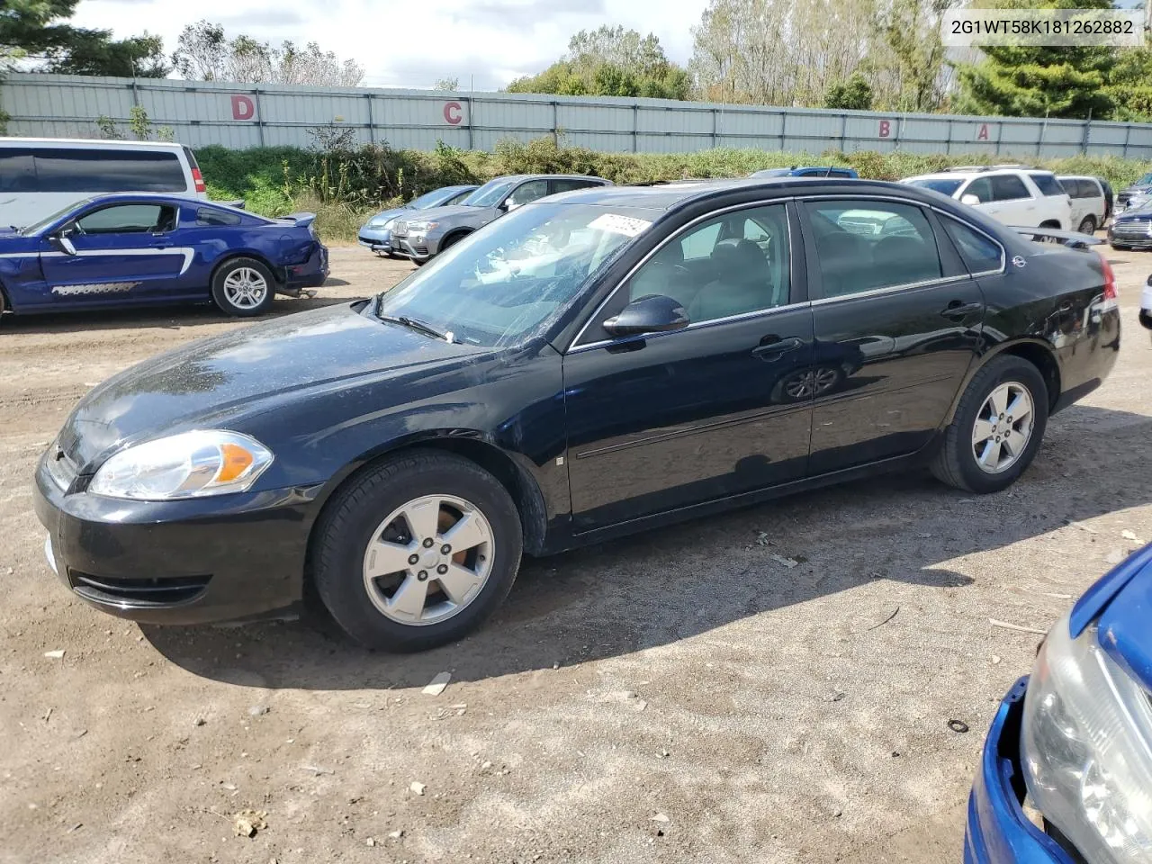 2G1WT58K181262882 2008 Chevrolet Impala Lt