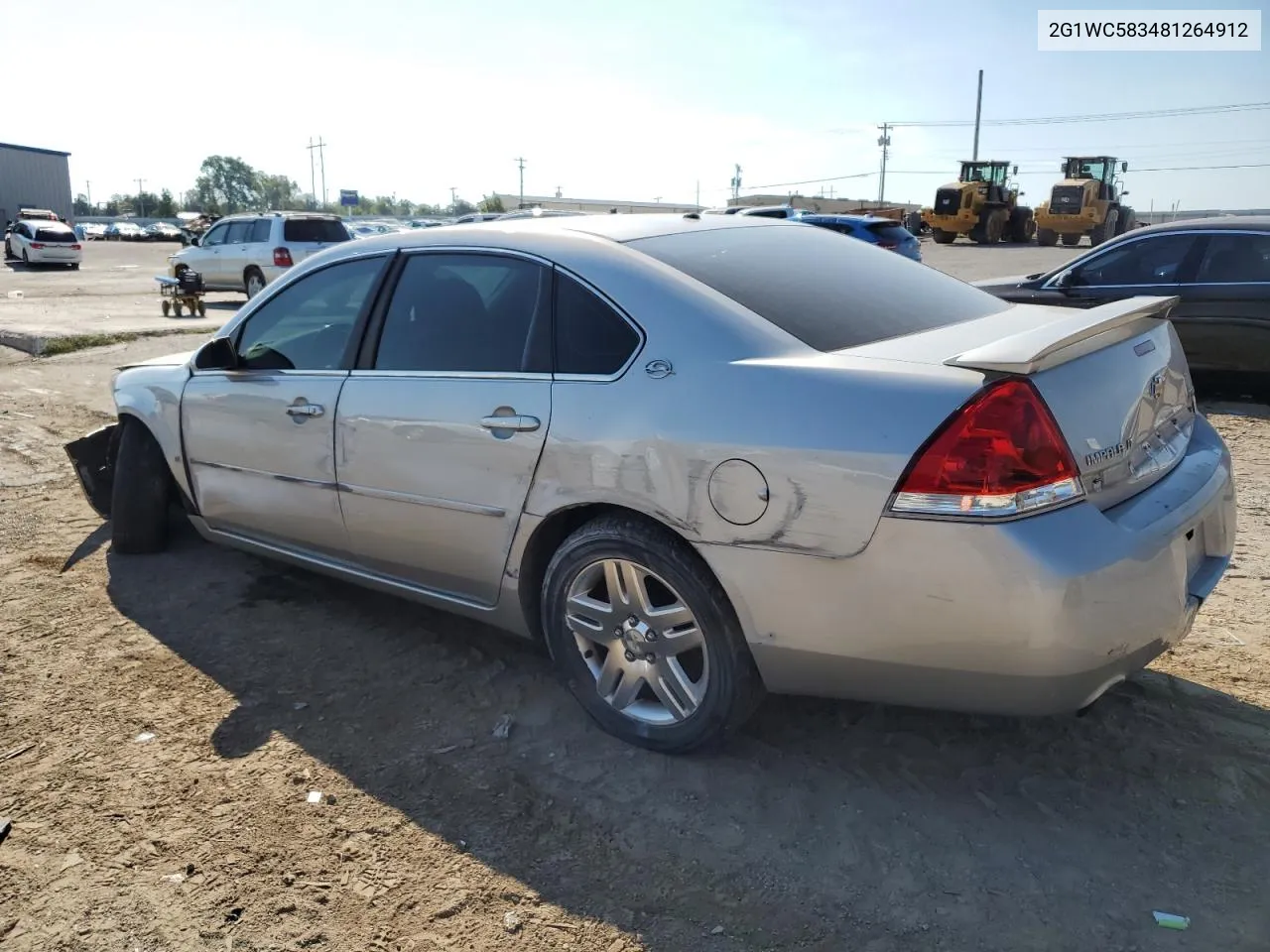 2G1WC583481264912 2008 Chevrolet Impala Lt