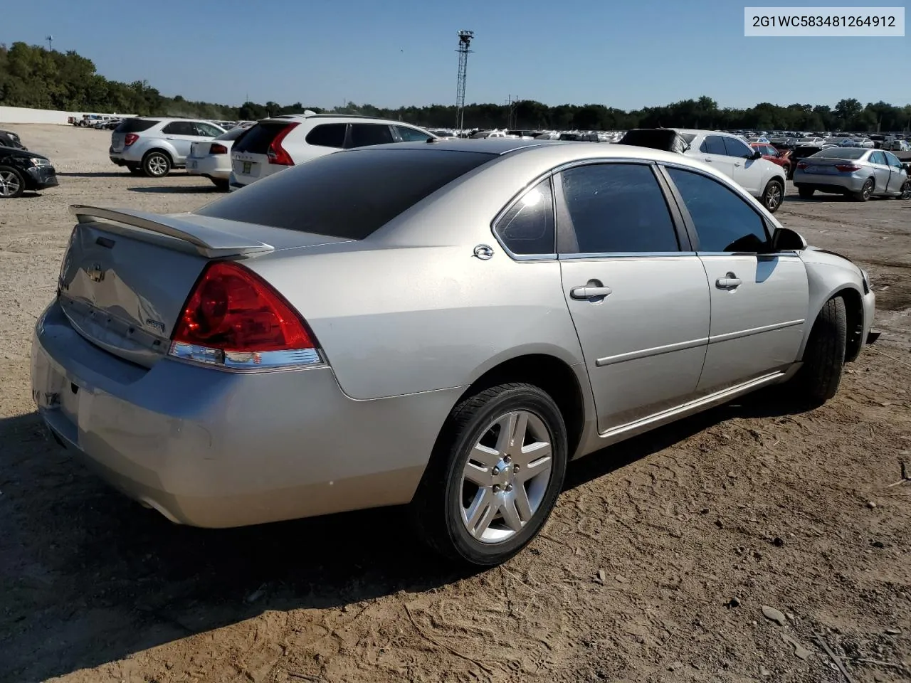 2G1WC583481264912 2008 Chevrolet Impala Lt