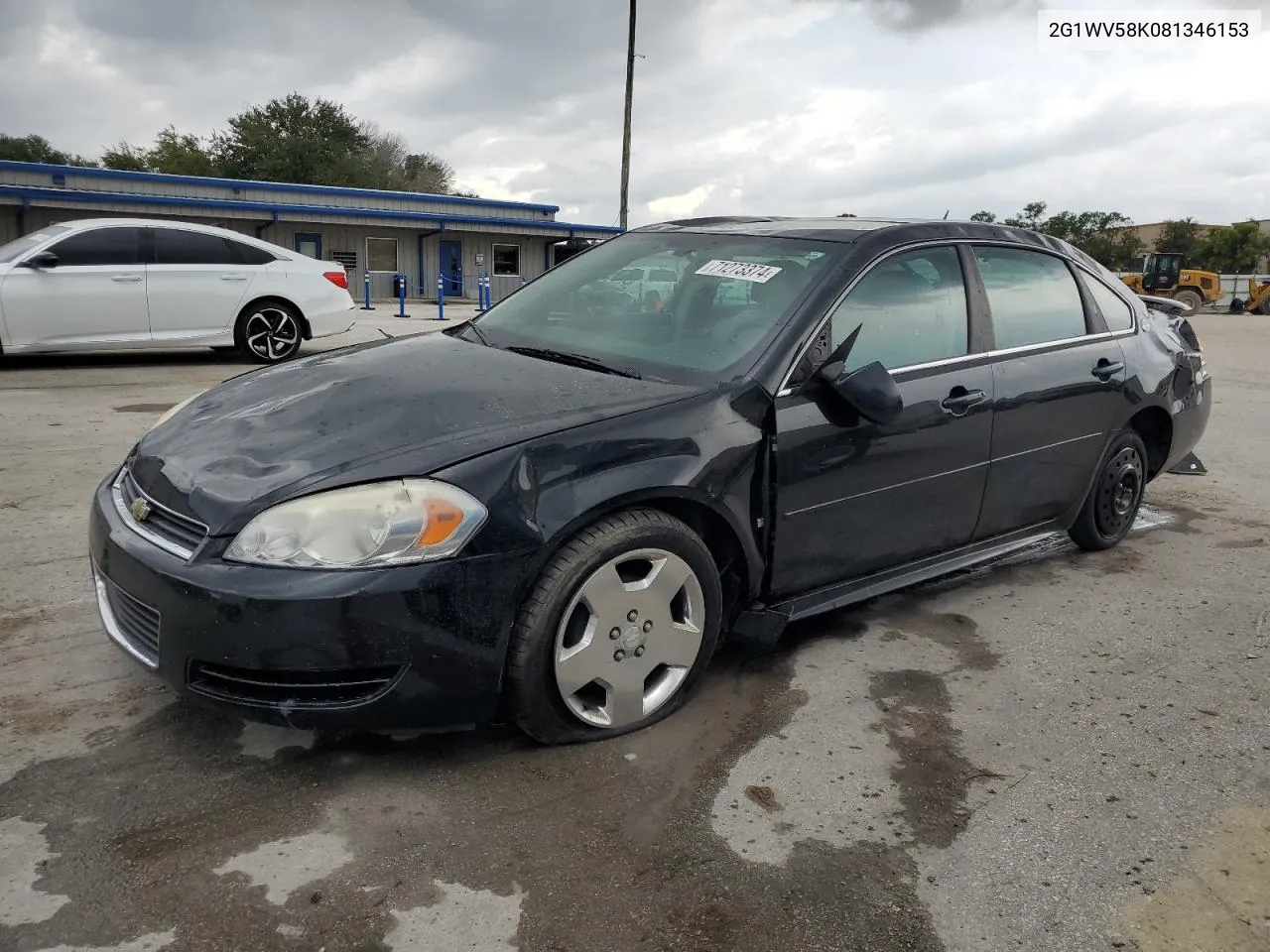 2G1WV58K081346153 2008 Chevrolet Impala 50Th Anniversary