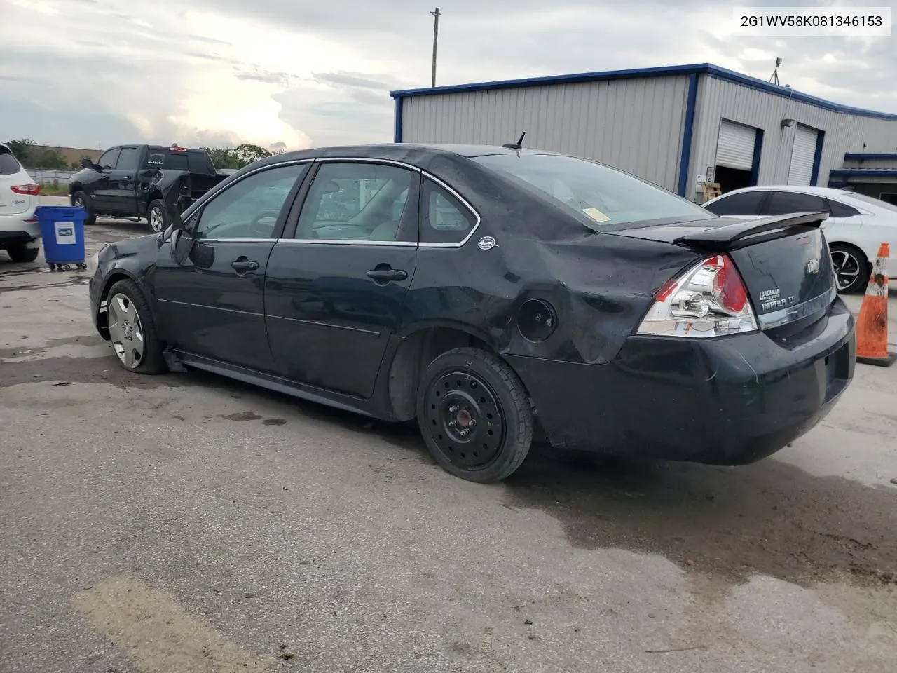 2G1WV58K081346153 2008 Chevrolet Impala 50Th Anniversary