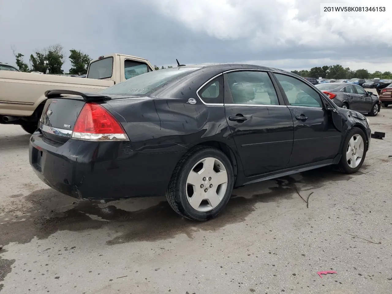 2008 Chevrolet Impala 50Th Anniversary VIN: 2G1WV58K081346153 Lot: 71273374