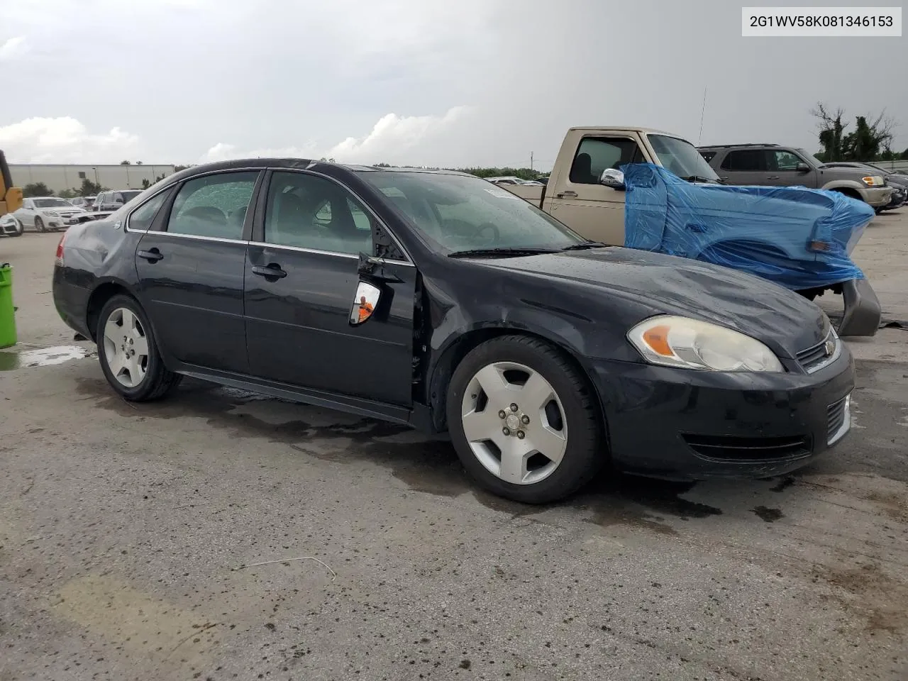 2008 Chevrolet Impala 50Th Anniversary VIN: 2G1WV58K081346153 Lot: 71273374