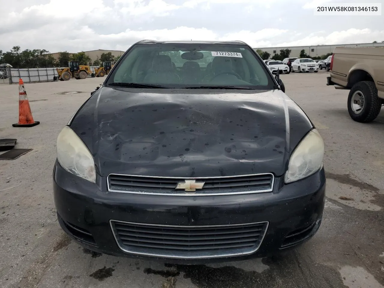 2G1WV58K081346153 2008 Chevrolet Impala 50Th Anniversary