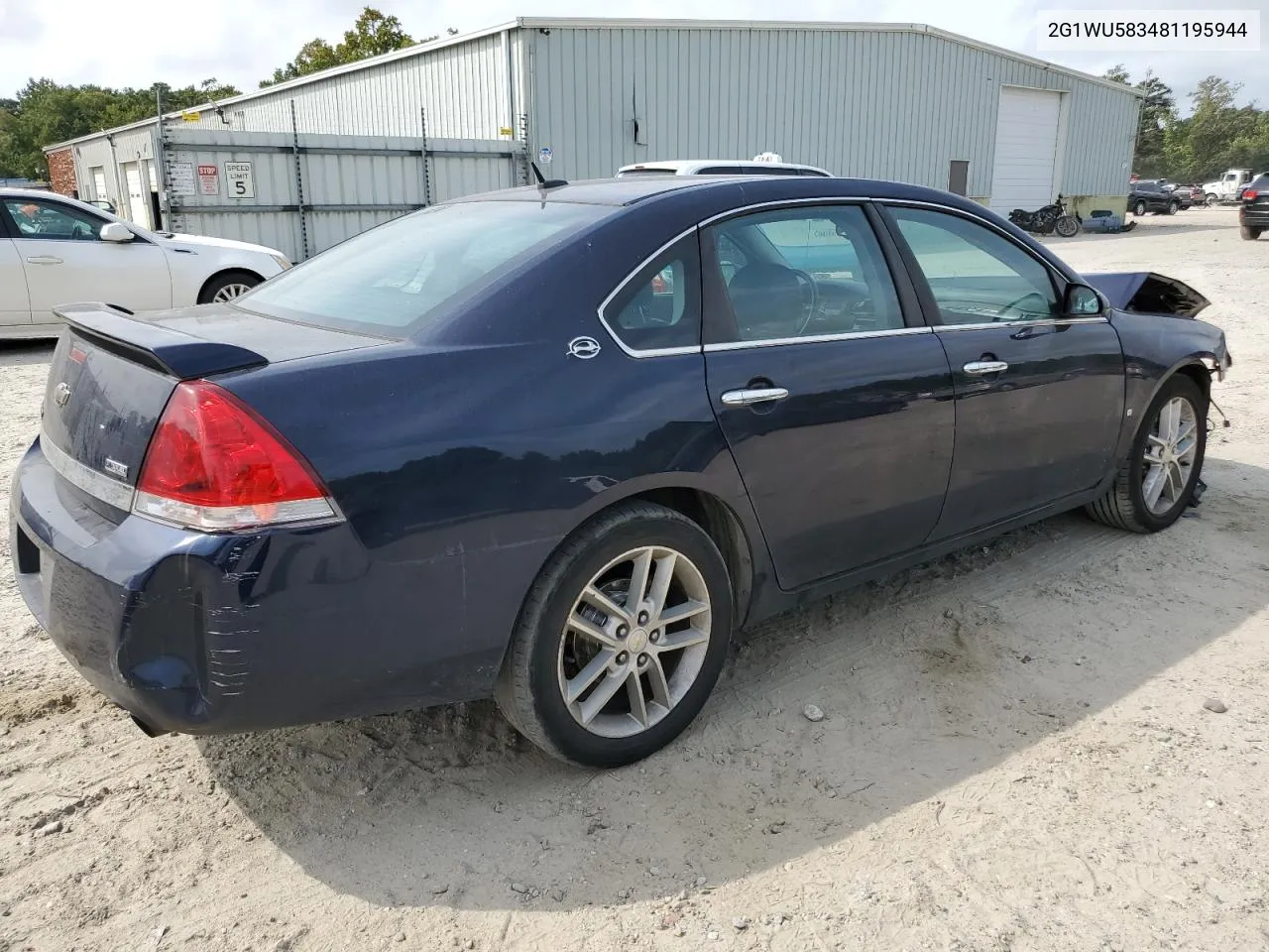 2008 Chevrolet Impala Ltz VIN: 2G1WU583481195944 Lot: 71584514