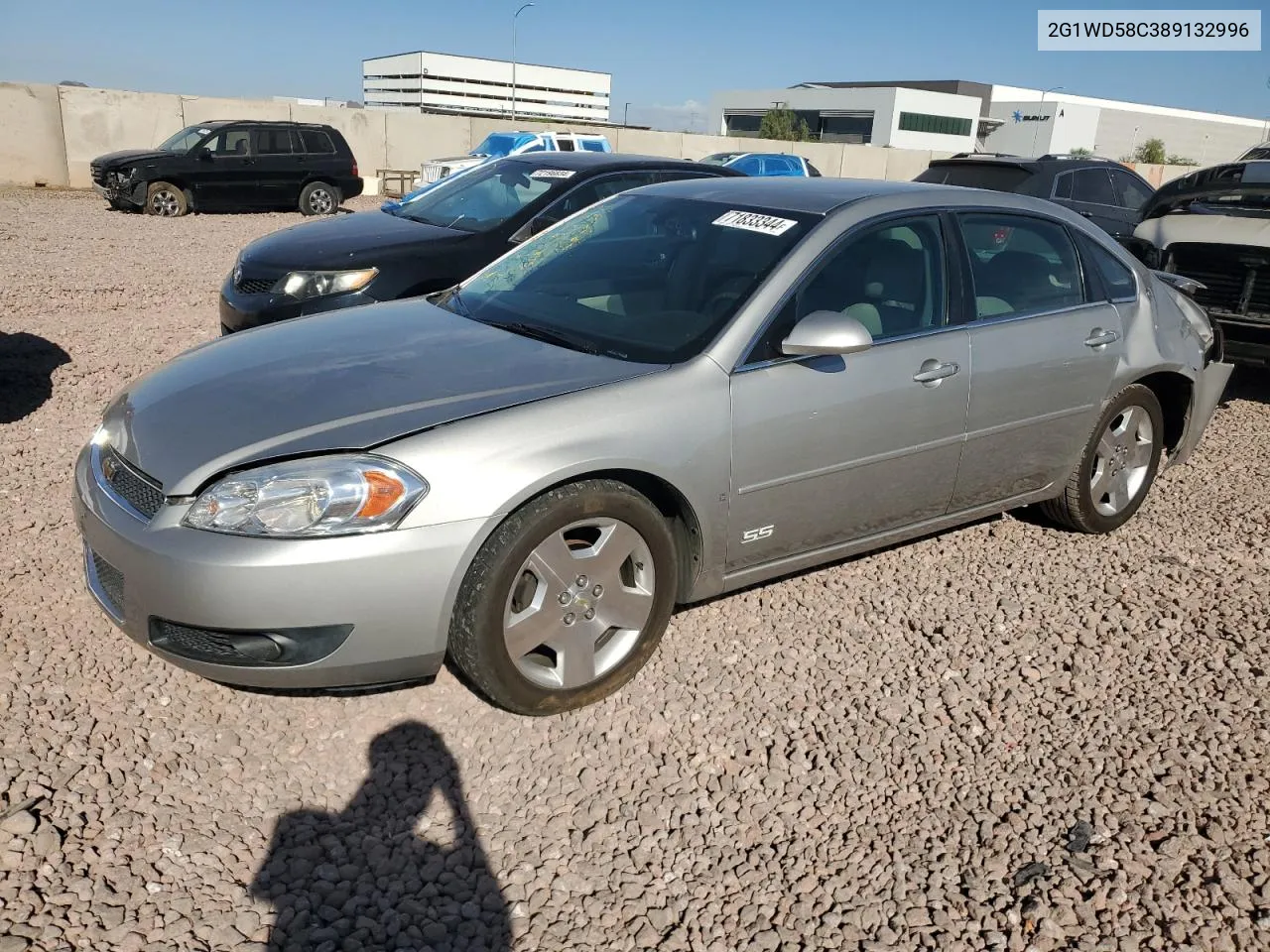 2008 Chevrolet Impala Super Sport VIN: 2G1WD58C389132996 Lot: 71833344