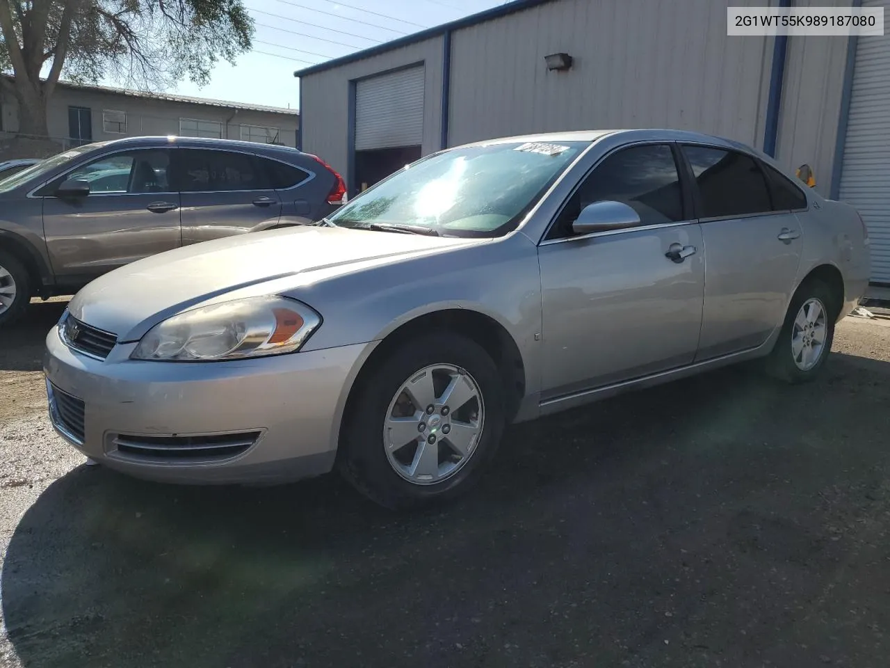 2G1WT55K989187080 2008 Chevrolet Impala Lt