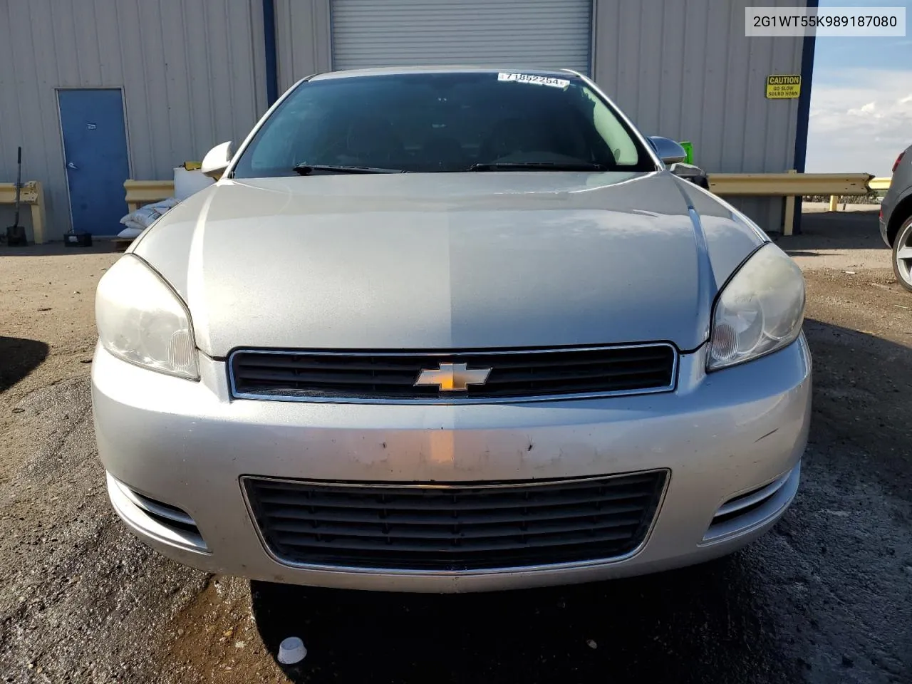 2008 Chevrolet Impala Lt VIN: 2G1WT55K989187080 Lot: 71852254