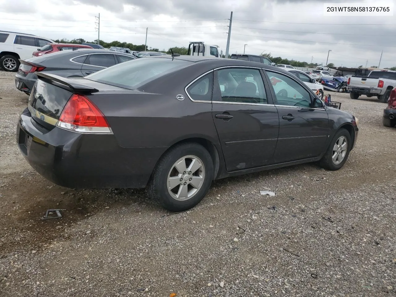 2G1WT58N581376765 2008 Chevrolet Impala Lt