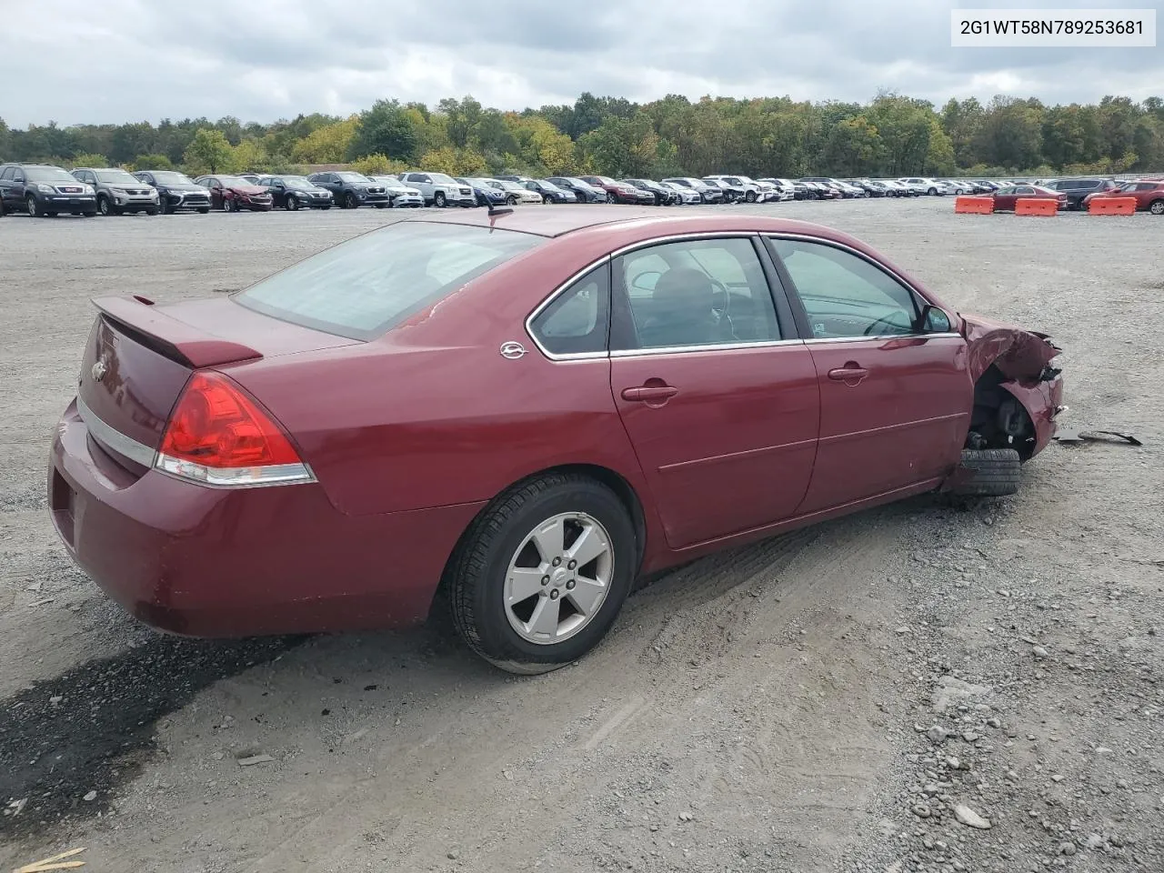 2G1WT58N789253681 2008 Chevrolet Impala Lt