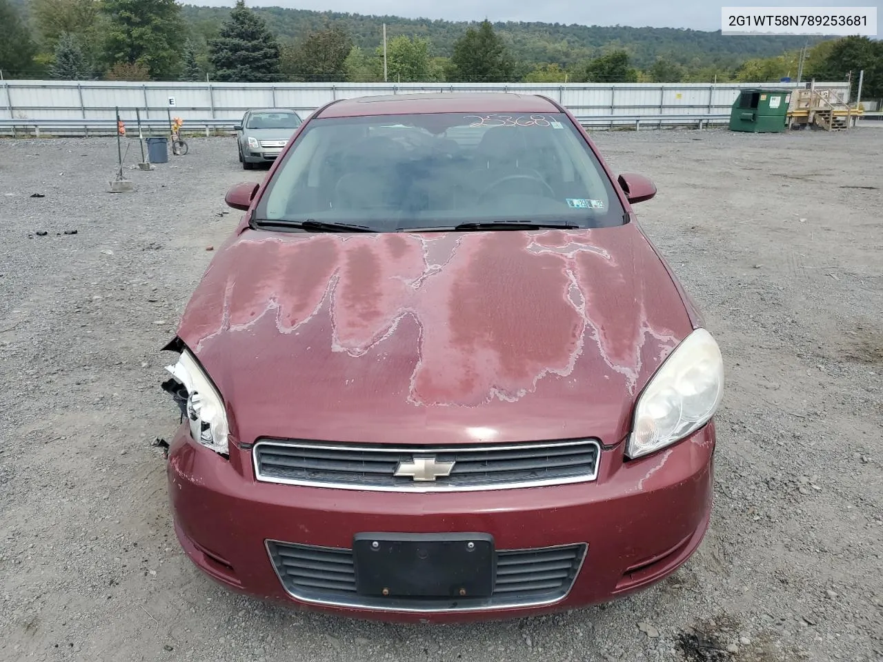 2008 Chevrolet Impala Lt VIN: 2G1WT58N789253681 Lot: 72003054