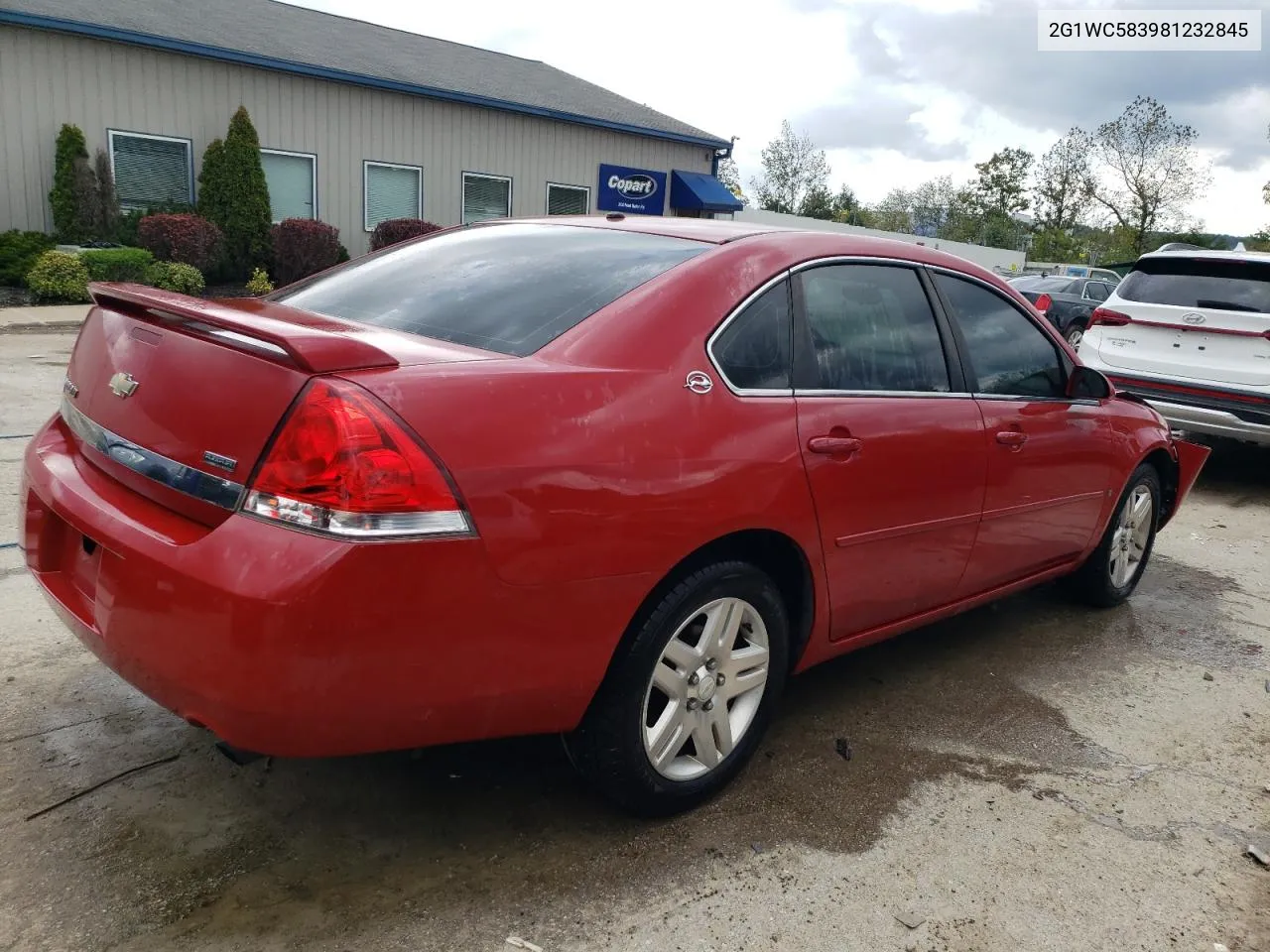 2008 Chevrolet Impala Lt VIN: 2G1WC583981232845 Lot: 72029994