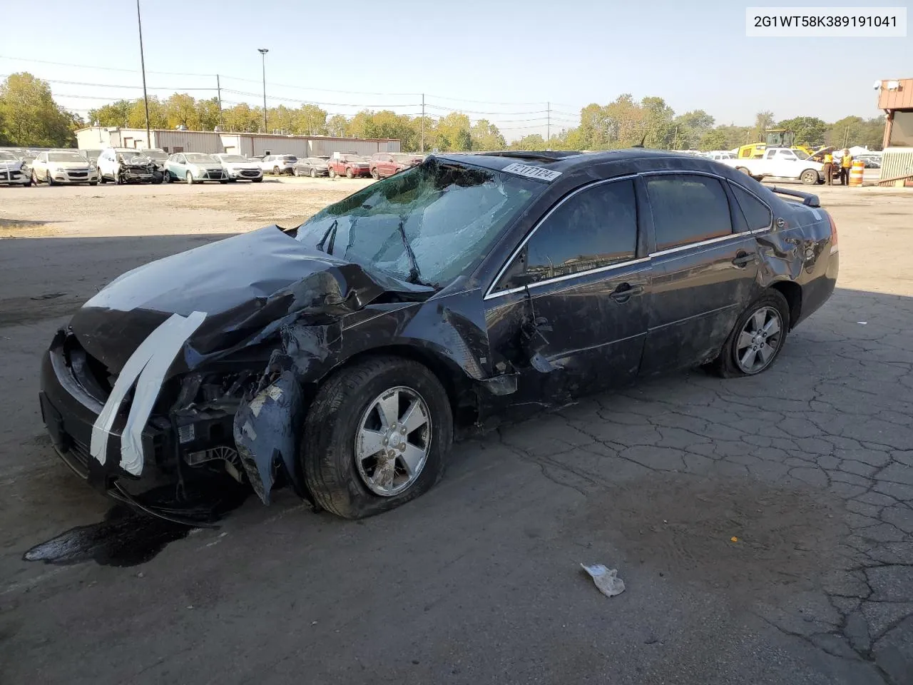 2008 Chevrolet Impala Lt VIN: 2G1WT58K389191041 Lot: 72177124