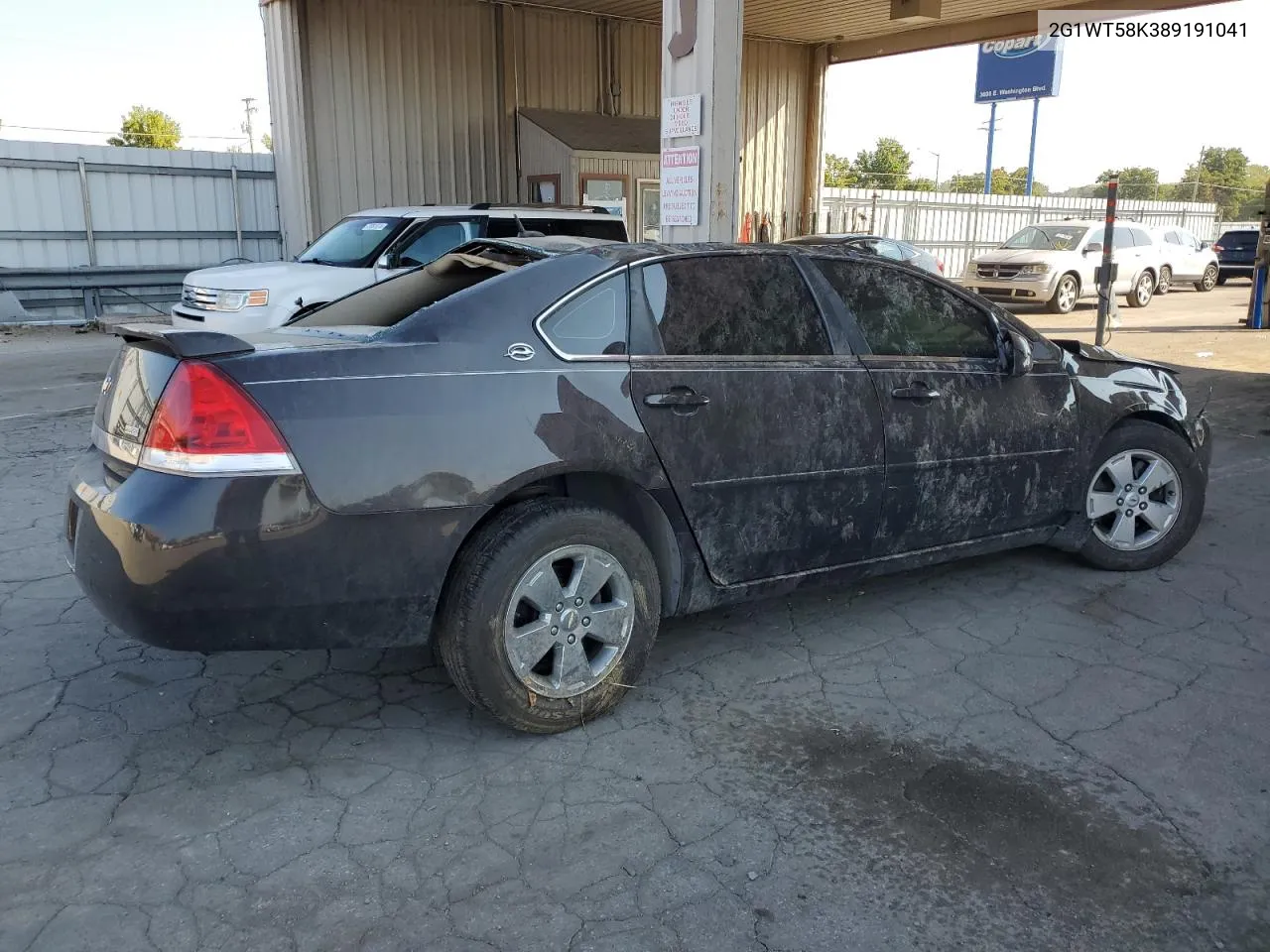 2008 Chevrolet Impala Lt VIN: 2G1WT58K389191041 Lot: 72177124