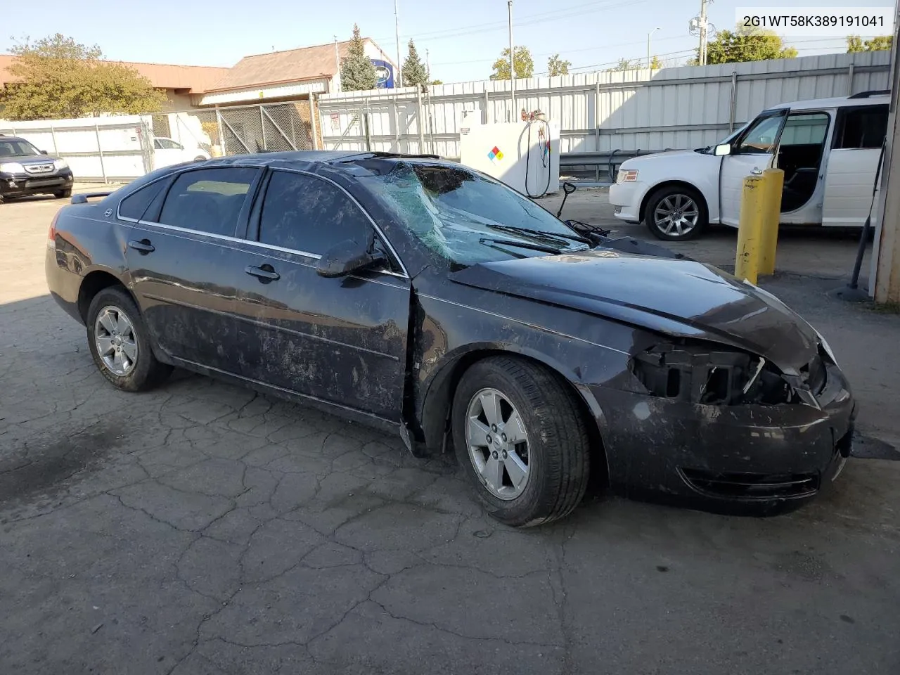 2008 Chevrolet Impala Lt VIN: 2G1WT58K389191041 Lot: 72177124