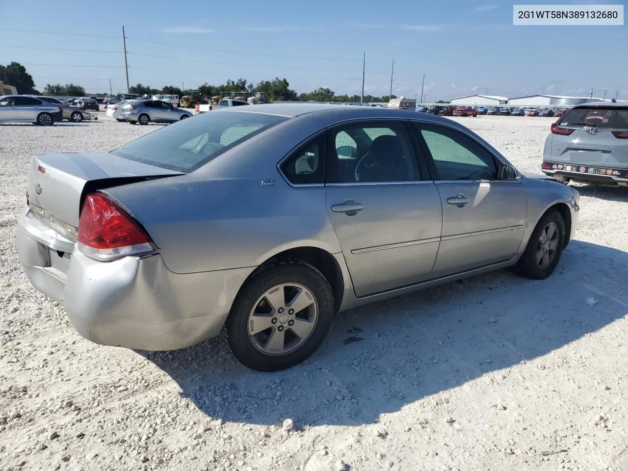 2G1WT58N389132680 2008 Chevrolet Impala Lt