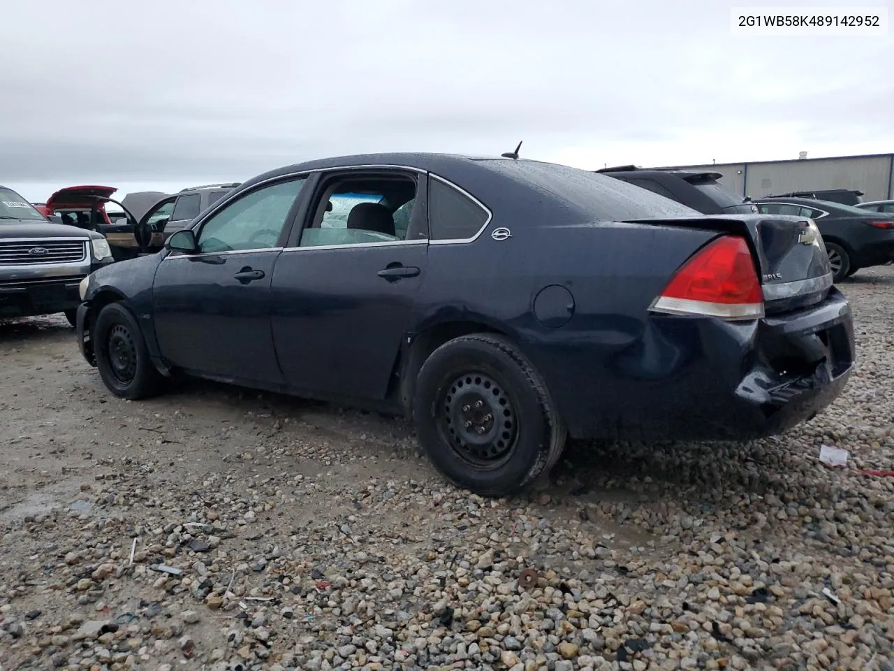 2008 Chevrolet Impala Ls VIN: 2G1WB58K489142952 Lot: 72242494