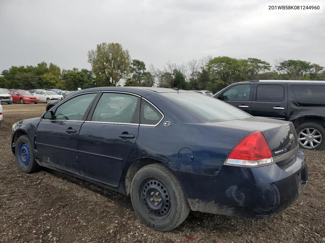 2G1WB58K081244960 2008 Chevrolet Impala Ls