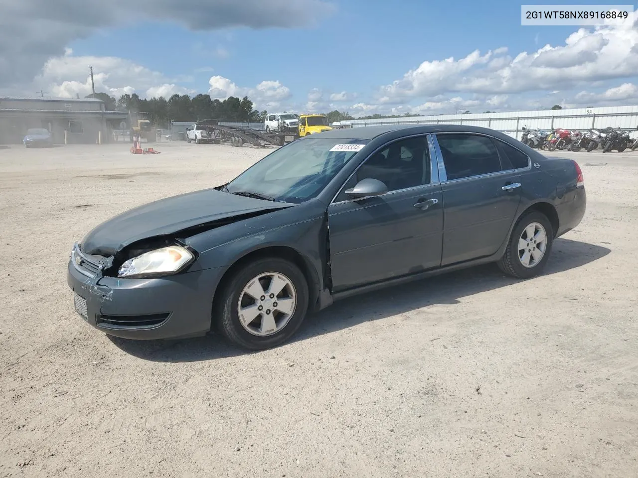 2008 Chevrolet Impala Lt VIN: 2G1WT58NX89168849 Lot: 72418334