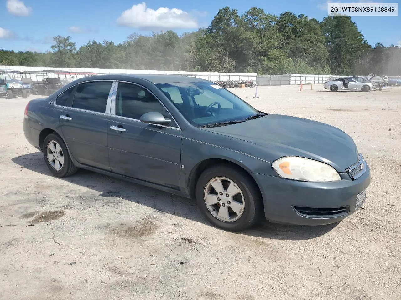 2008 Chevrolet Impala Lt VIN: 2G1WT58NX89168849 Lot: 72418334