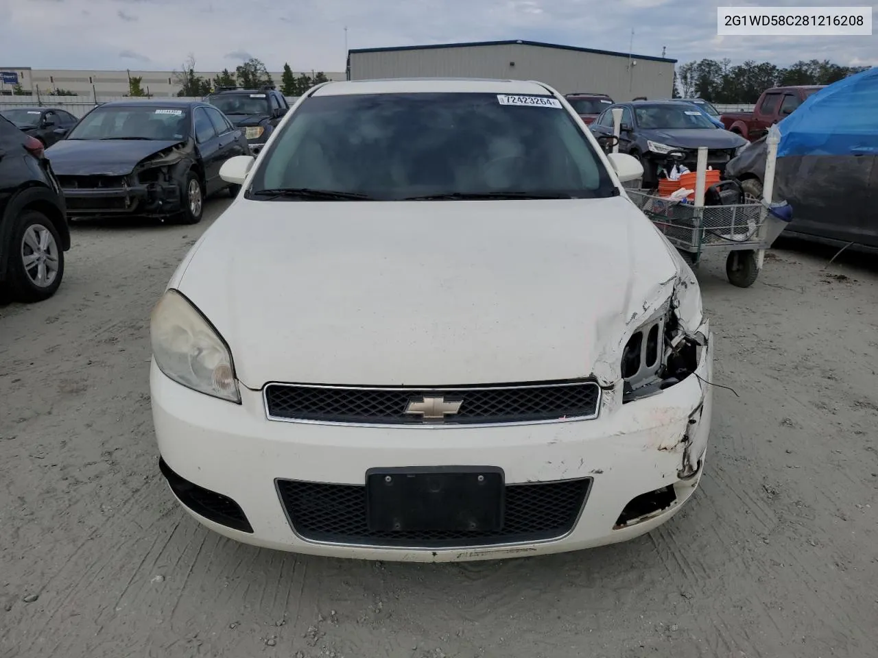 2008 Chevrolet Impala Super Sport VIN: 2G1WD58C281216208 Lot: 72423264