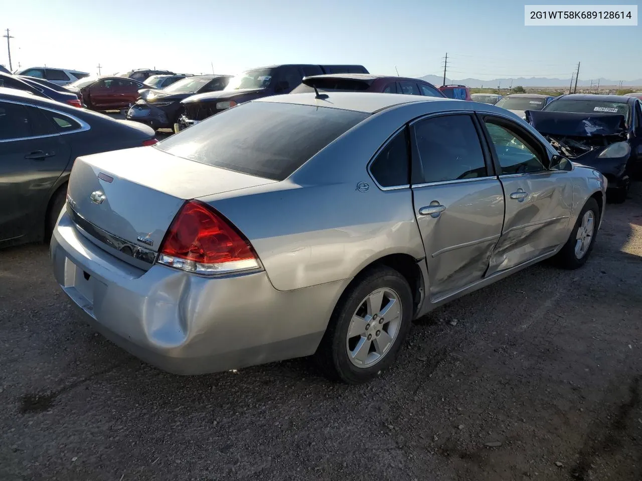 2008 Chevrolet Impala Lt VIN: 2G1WT58K689128614 Lot: 72582504