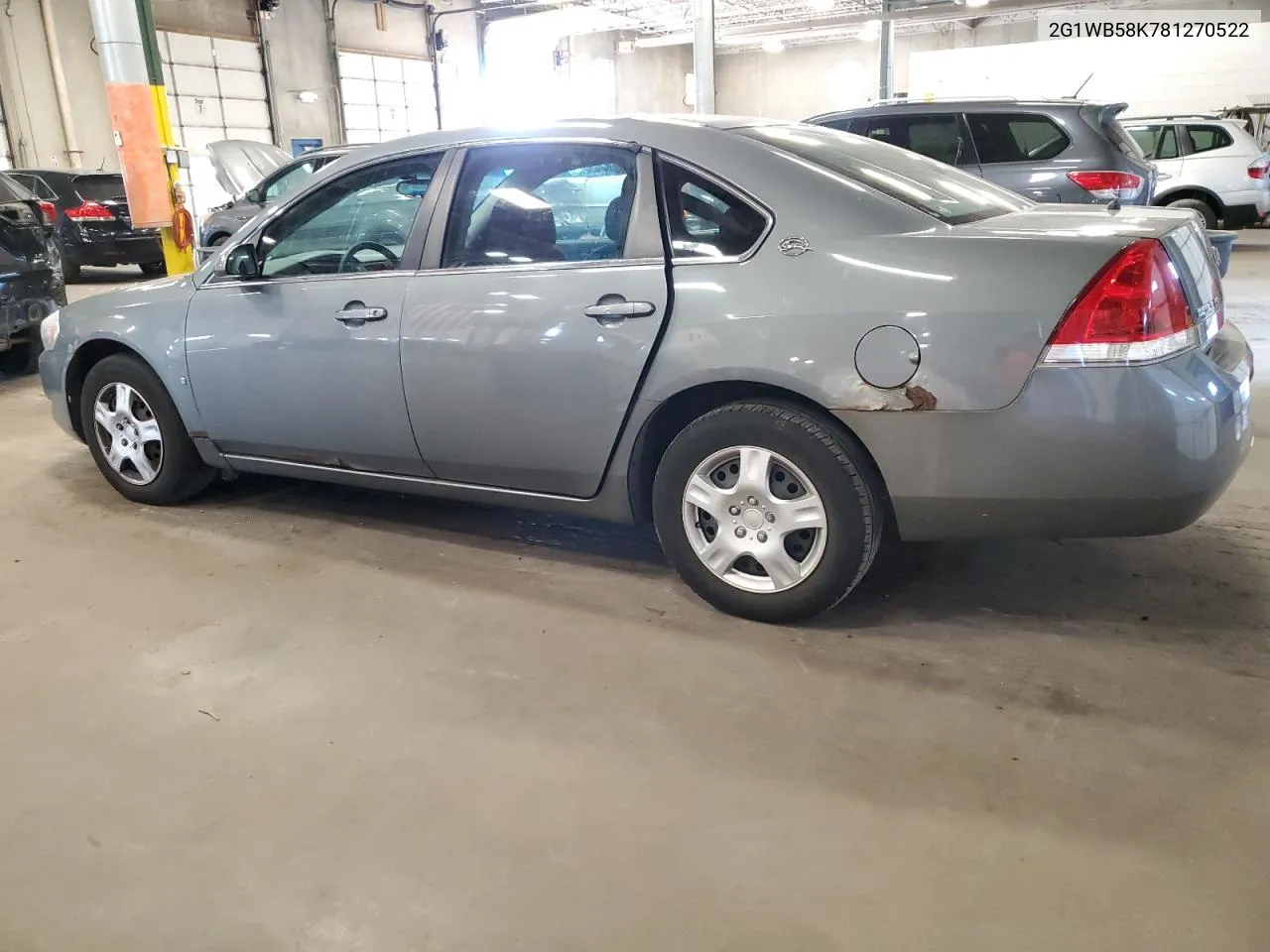 2008 Chevrolet Impala Ls VIN: 2G1WB58K781270522 Lot: 72599544