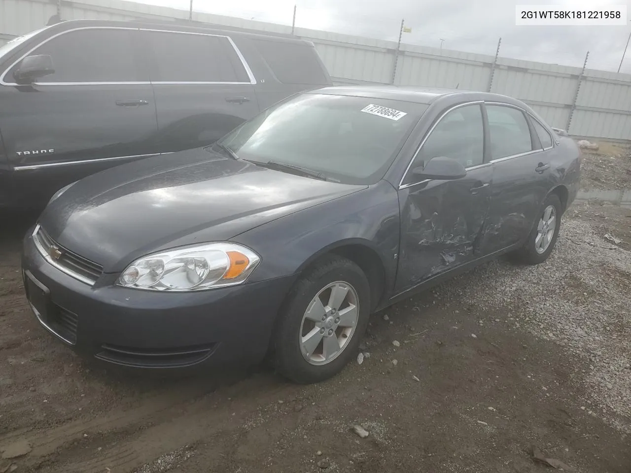 2008 Chevrolet Impala Lt VIN: 2G1WT58K181221958 Lot: 72788694