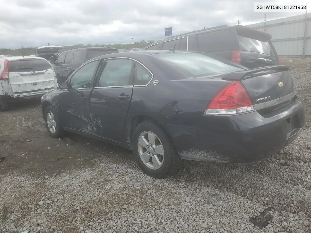 2008 Chevrolet Impala Lt VIN: 2G1WT58K181221958 Lot: 72788694