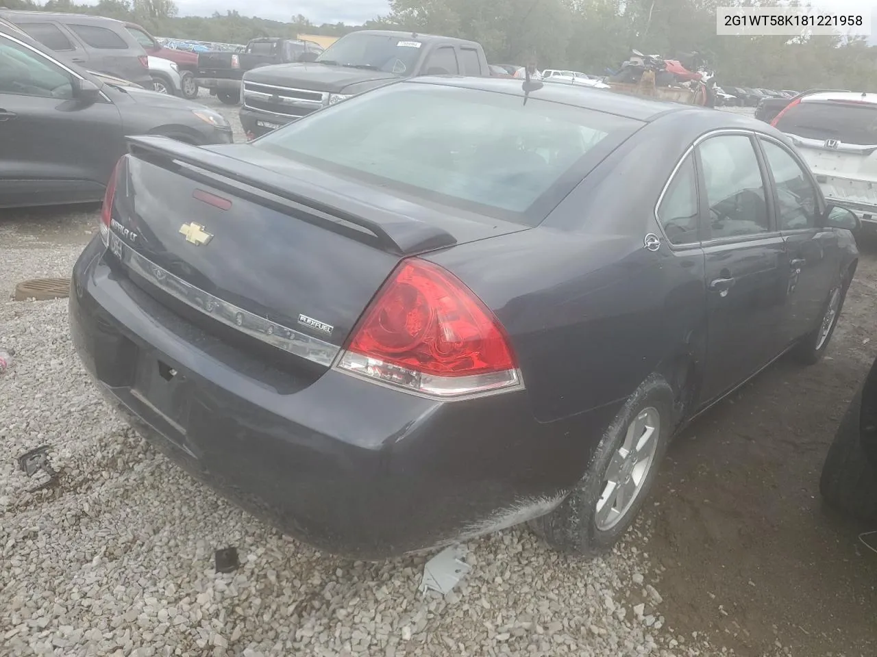 2008 Chevrolet Impala Lt VIN: 2G1WT58K181221958 Lot: 72788694