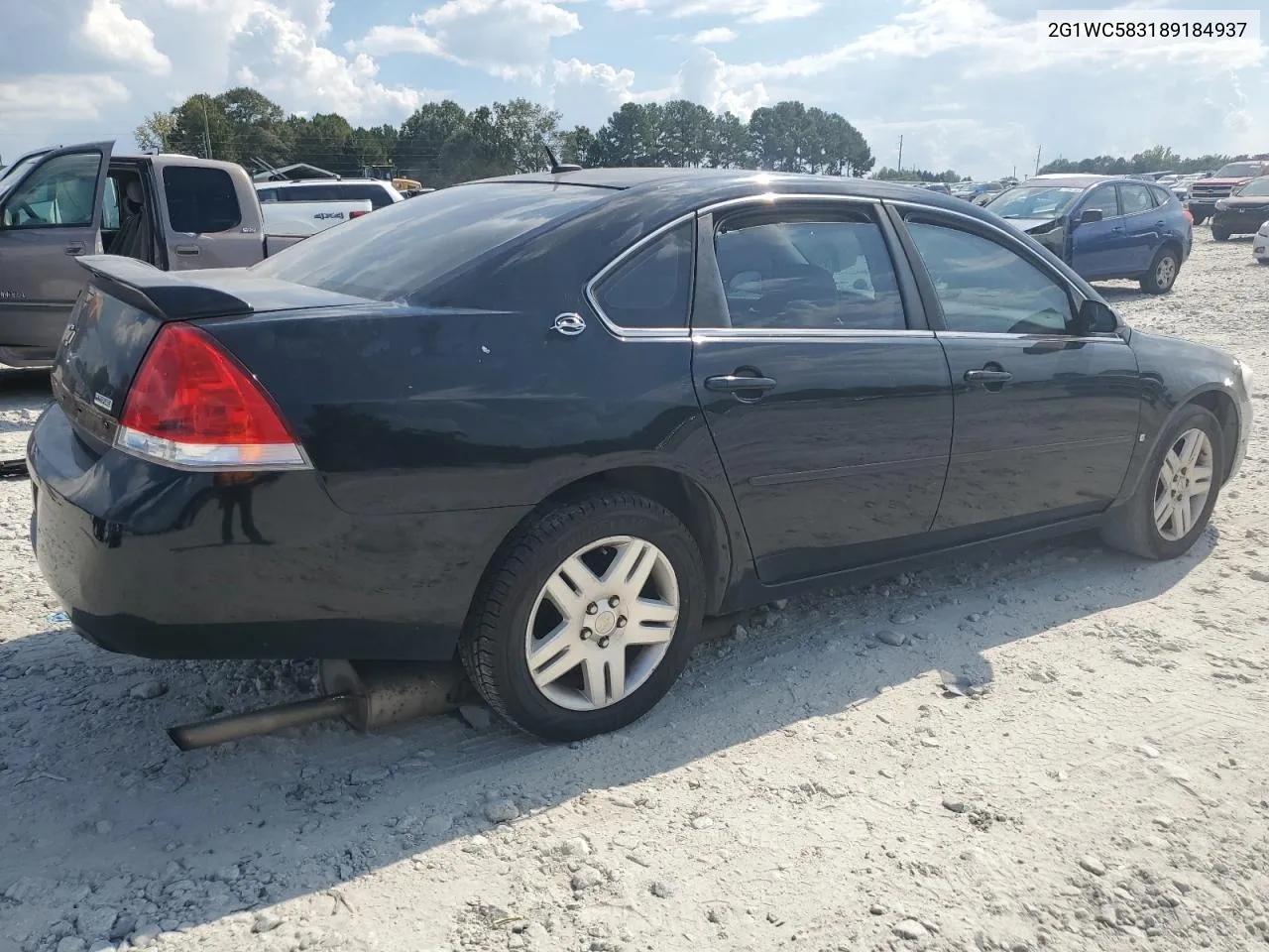 2008 Chevrolet Impala Lt VIN: 2G1WC583189184937 Lot: 72854674