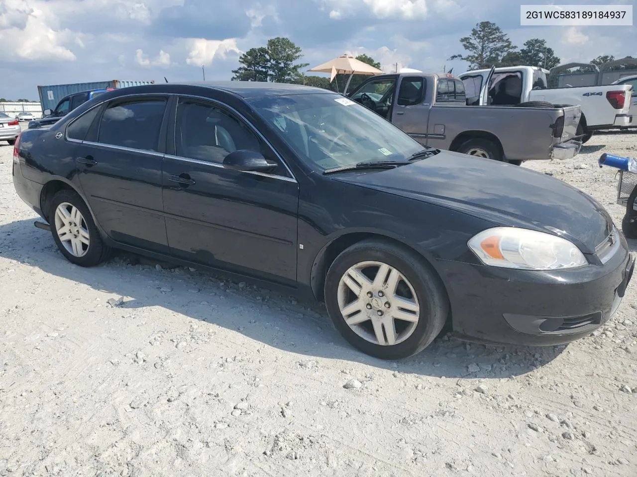 2008 Chevrolet Impala Lt VIN: 2G1WC583189184937 Lot: 72854674