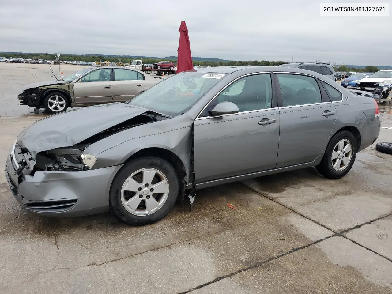 2008 Chevrolet Impala Lt VIN: 2G1WT58N481327671 Lot: 72880934