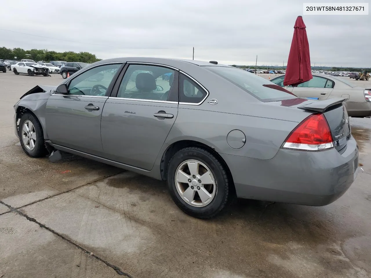 2008 Chevrolet Impala Lt VIN: 2G1WT58N481327671 Lot: 72880934