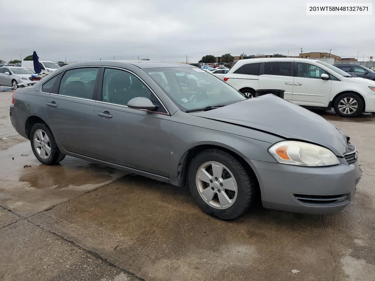 2008 Chevrolet Impala Lt VIN: 2G1WT58N481327671 Lot: 72880934