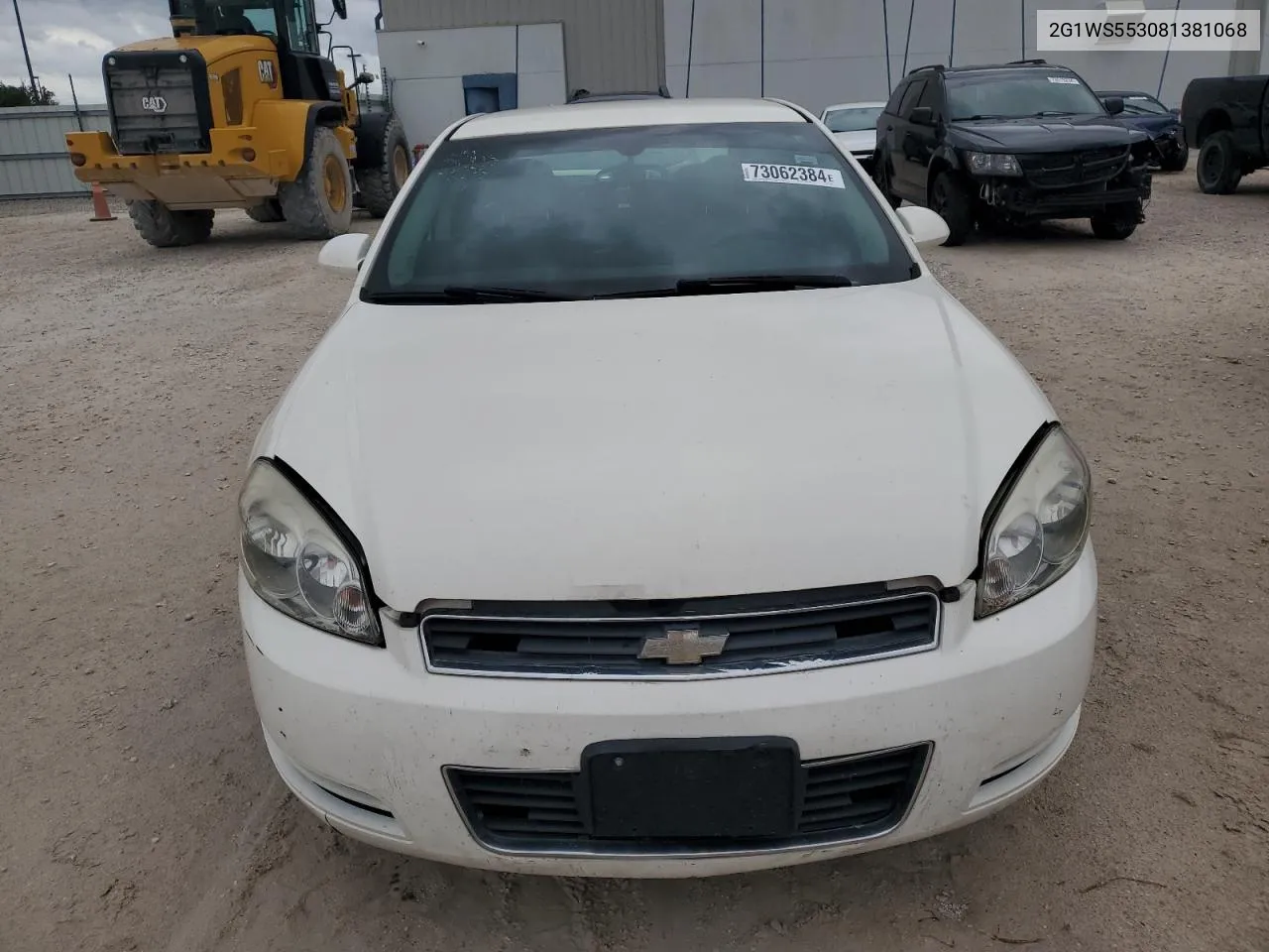 2G1WS553081381068 2008 Chevrolet Impala Police