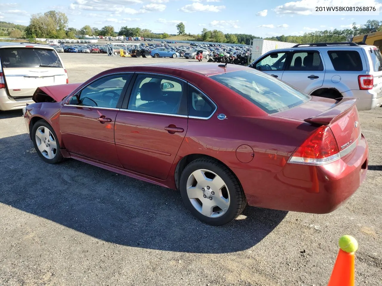 2008 Chevrolet Impala 50Th Anniversary VIN: 2G1WV58K081268876 Lot: 73164604