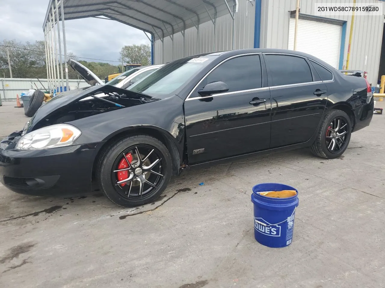 2G1WD58C789159280 2008 Chevrolet Impala Super Sport