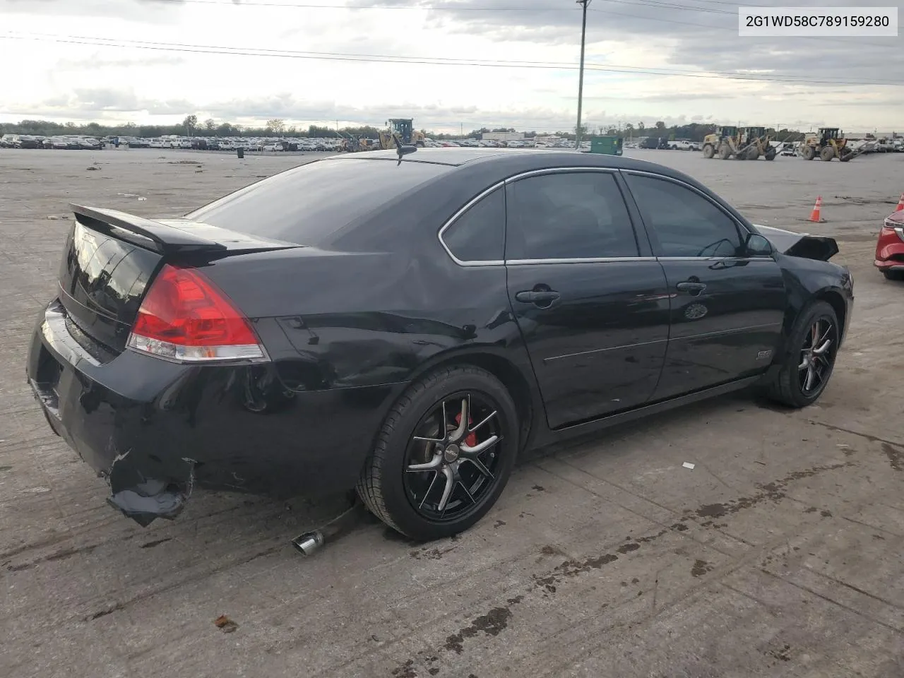 2G1WD58C789159280 2008 Chevrolet Impala Super Sport