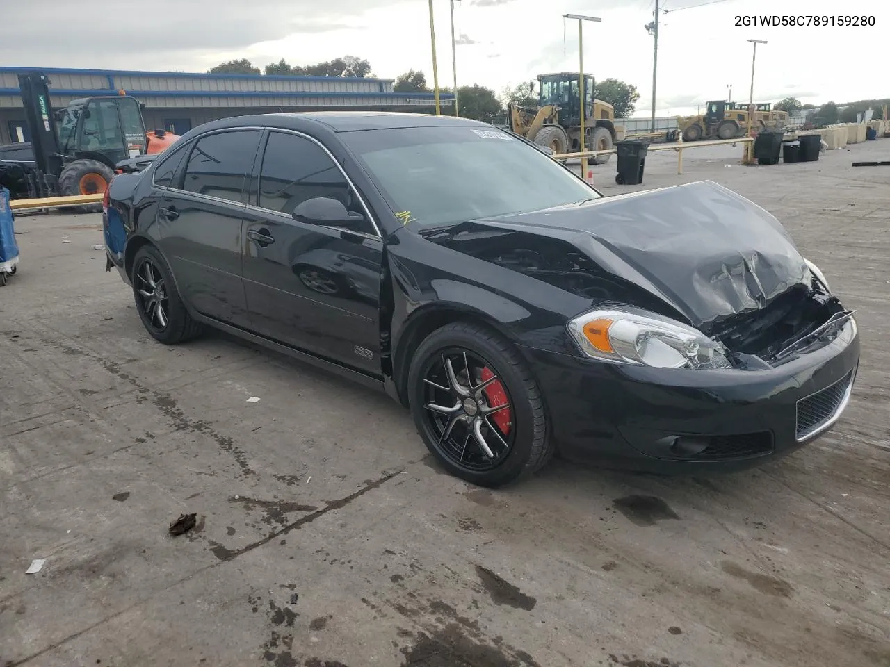 2G1WD58C789159280 2008 Chevrolet Impala Super Sport