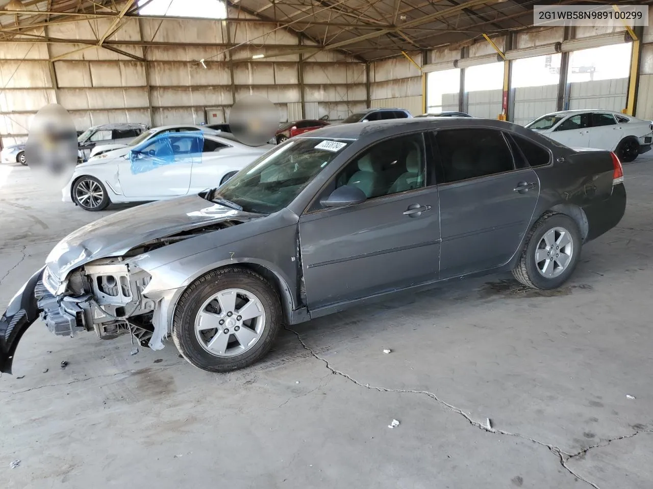 2008 Chevrolet Impala Ls VIN: 2G1WB58N989100299 Lot: 73538784