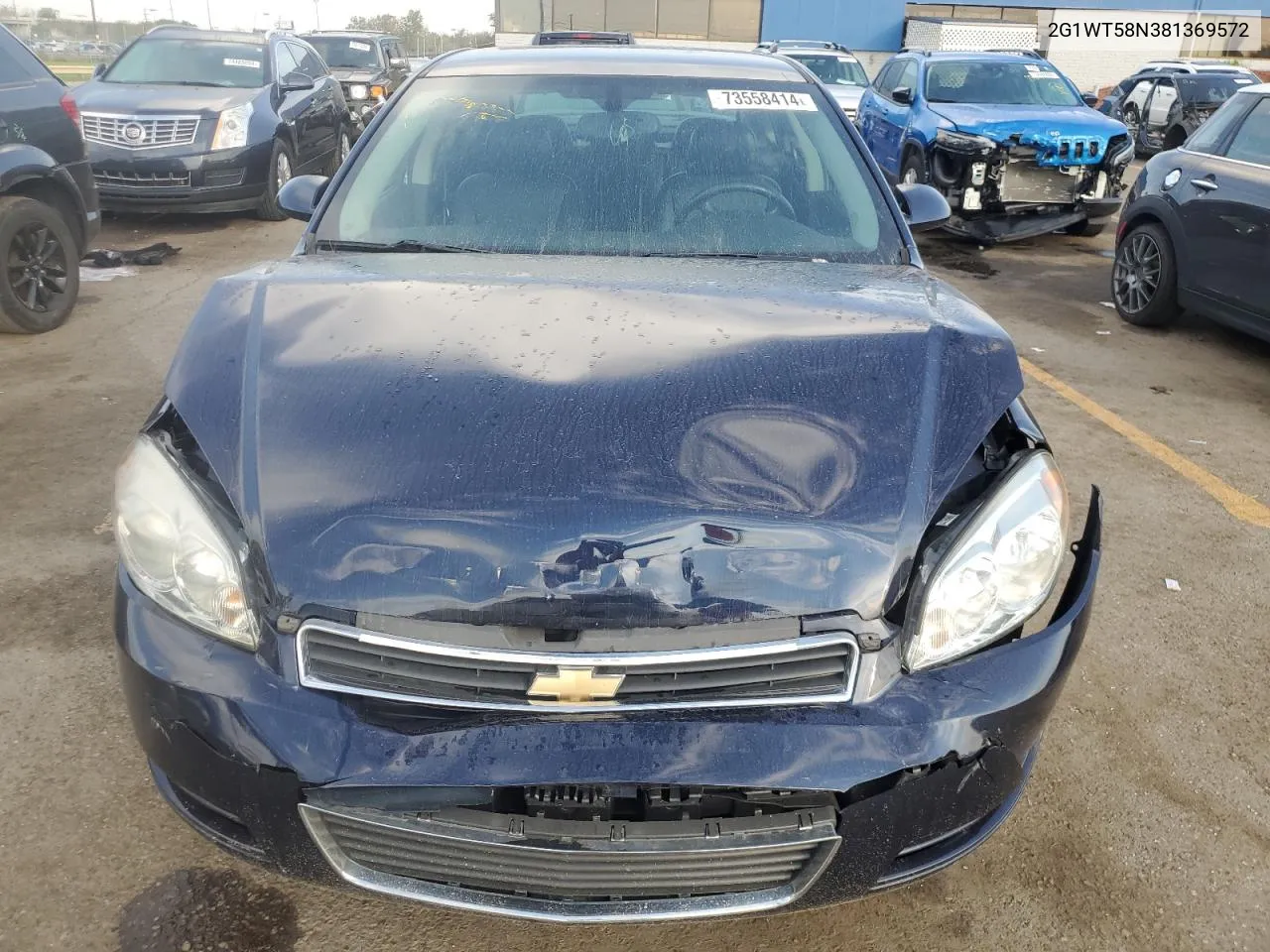 2008 Chevrolet Impala Lt VIN: 2G1WT58N381369572 Lot: 73558414