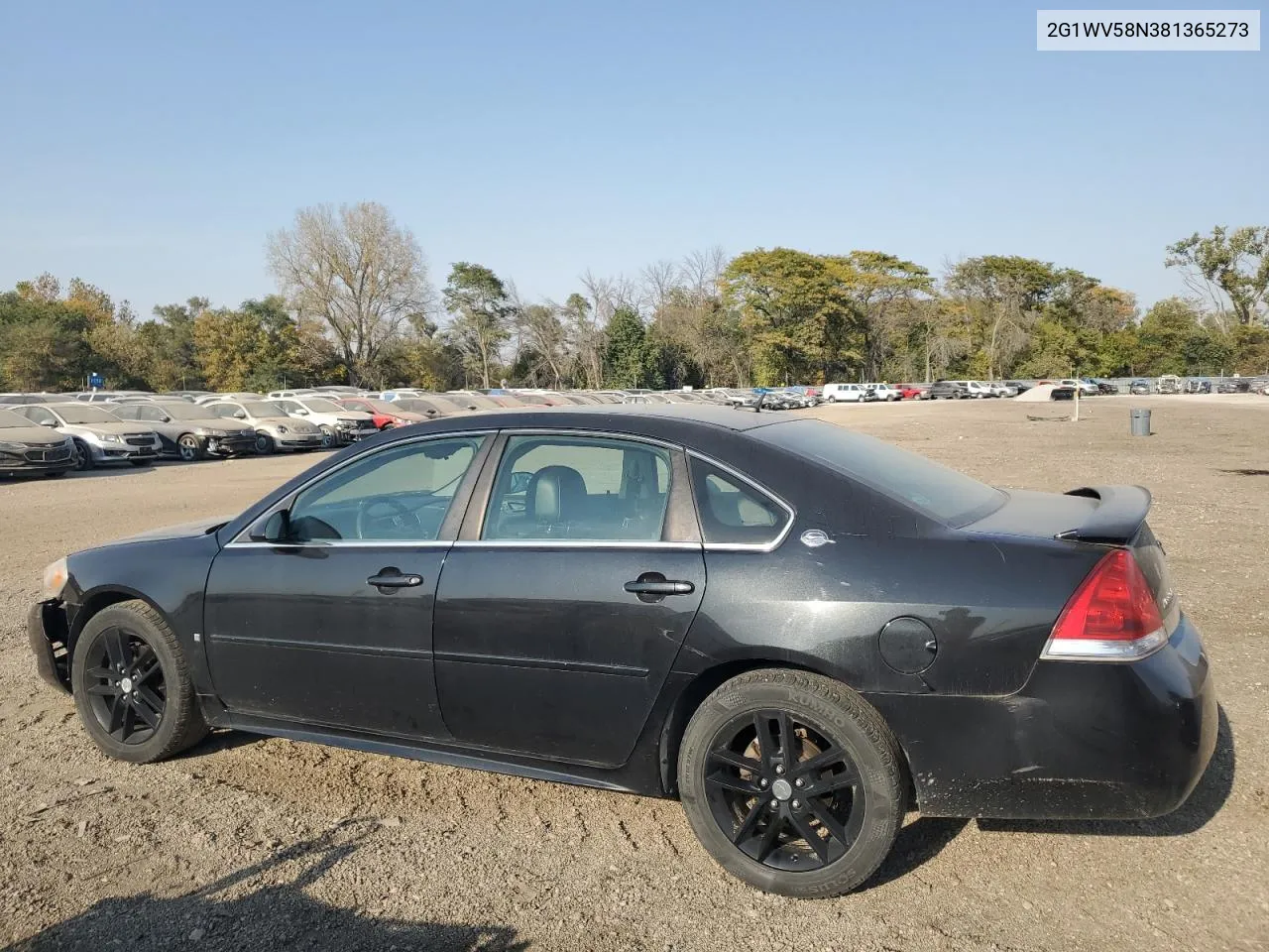 2008 Chevrolet Impala 50Th Anniversary VIN: 2G1WV58N381365273 Lot: 73564024