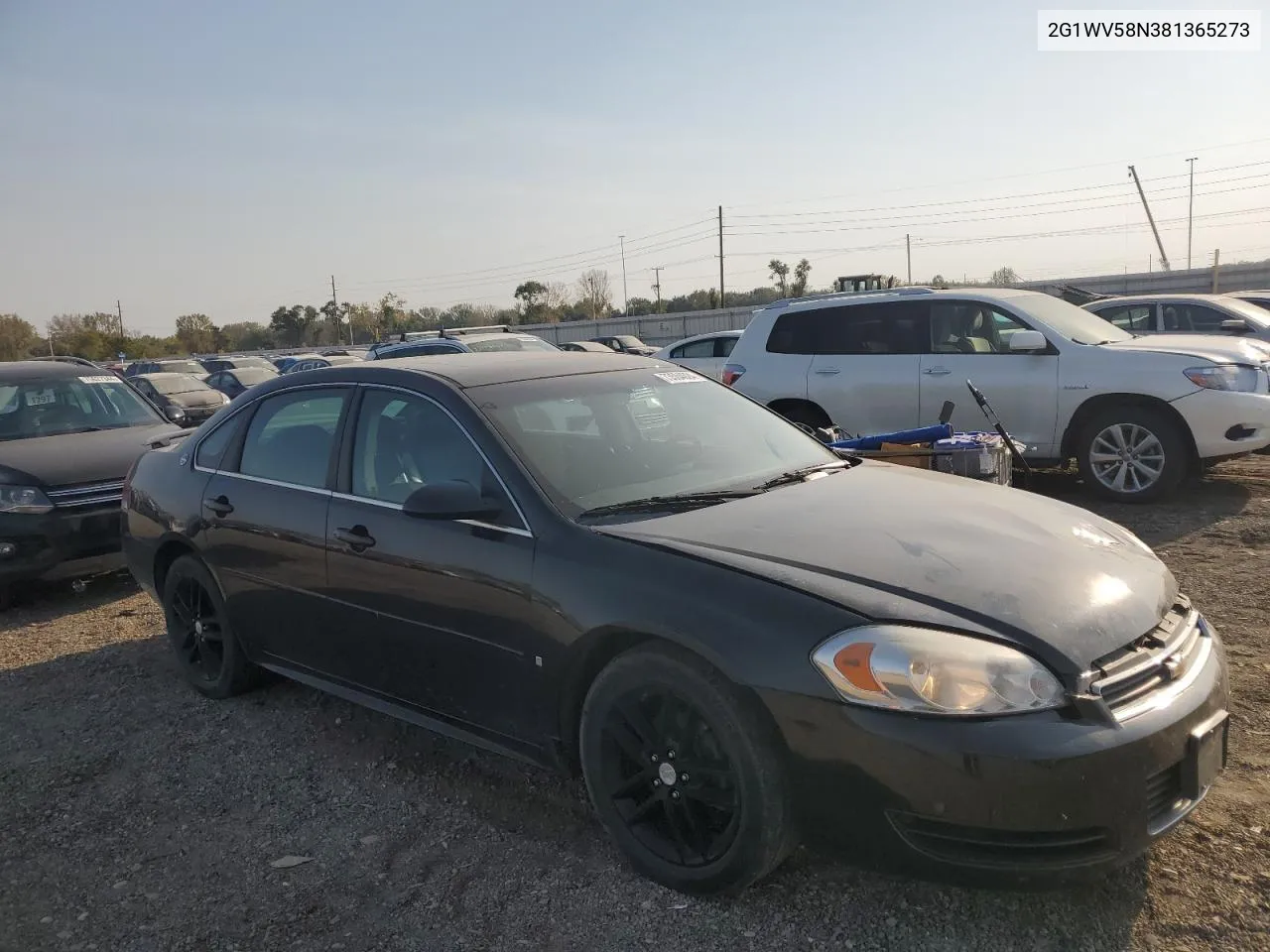 2008 Chevrolet Impala 50Th Anniversary VIN: 2G1WV58N381365273 Lot: 73564024