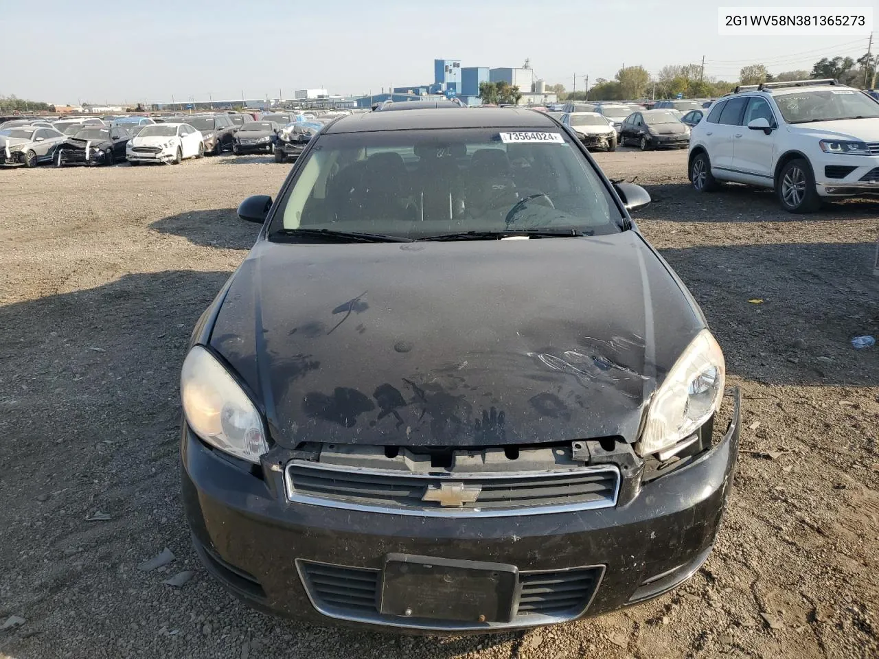 2008 Chevrolet Impala 50Th Anniversary VIN: 2G1WV58N381365273 Lot: 73564024