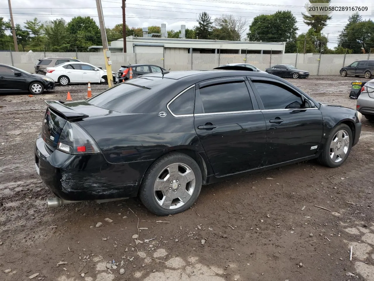 2008 Chevrolet Impala Super Sport VIN: 2G1WD58C289167609 Lot: 73655334