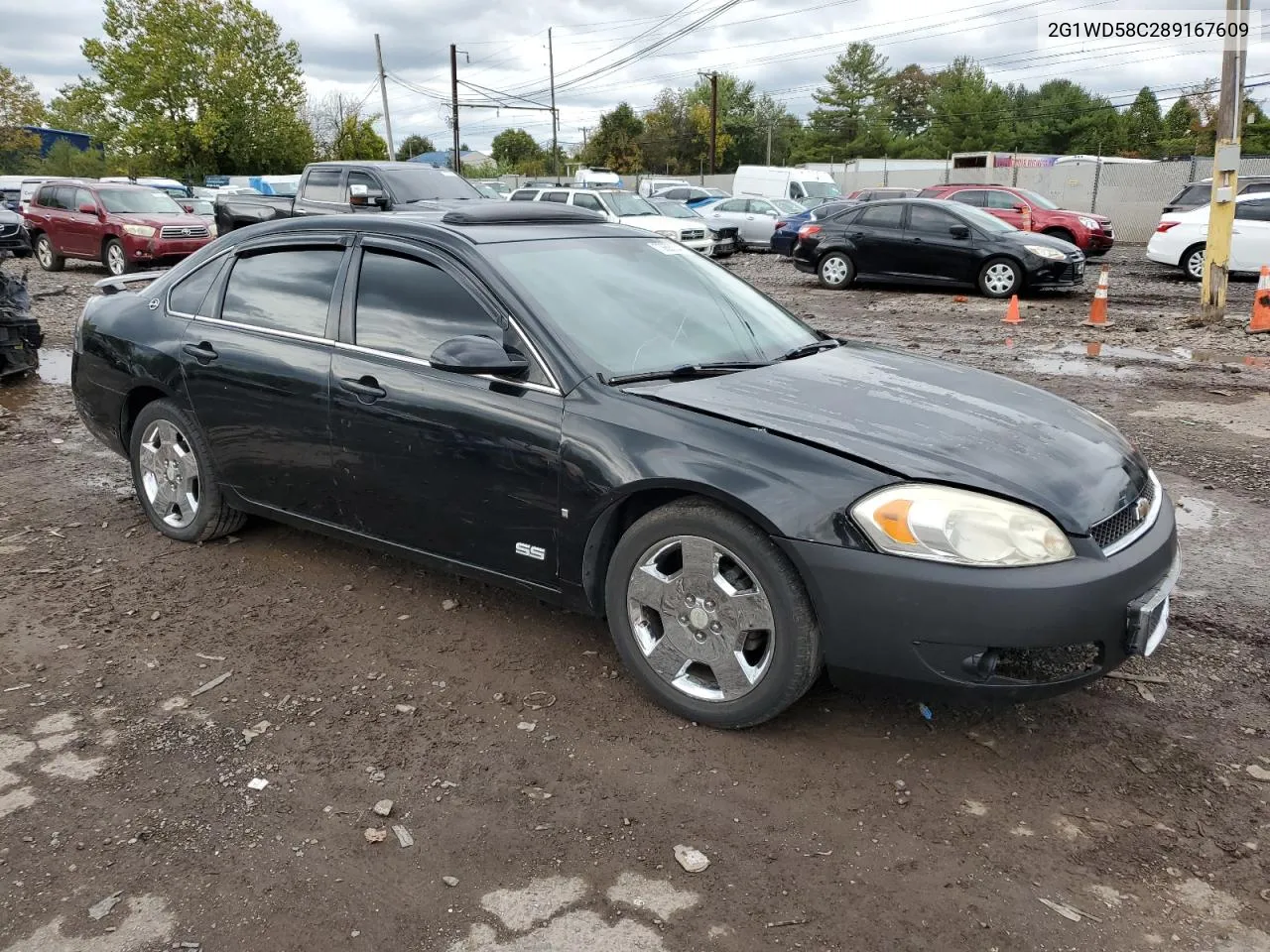 2008 Chevrolet Impala Super Sport VIN: 2G1WD58C289167609 Lot: 73655334