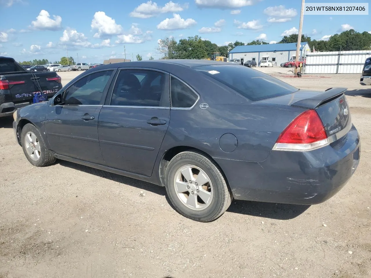 2008 Chevrolet Impala Lt VIN: 2G1WT58NX81207406 Lot: 73676844